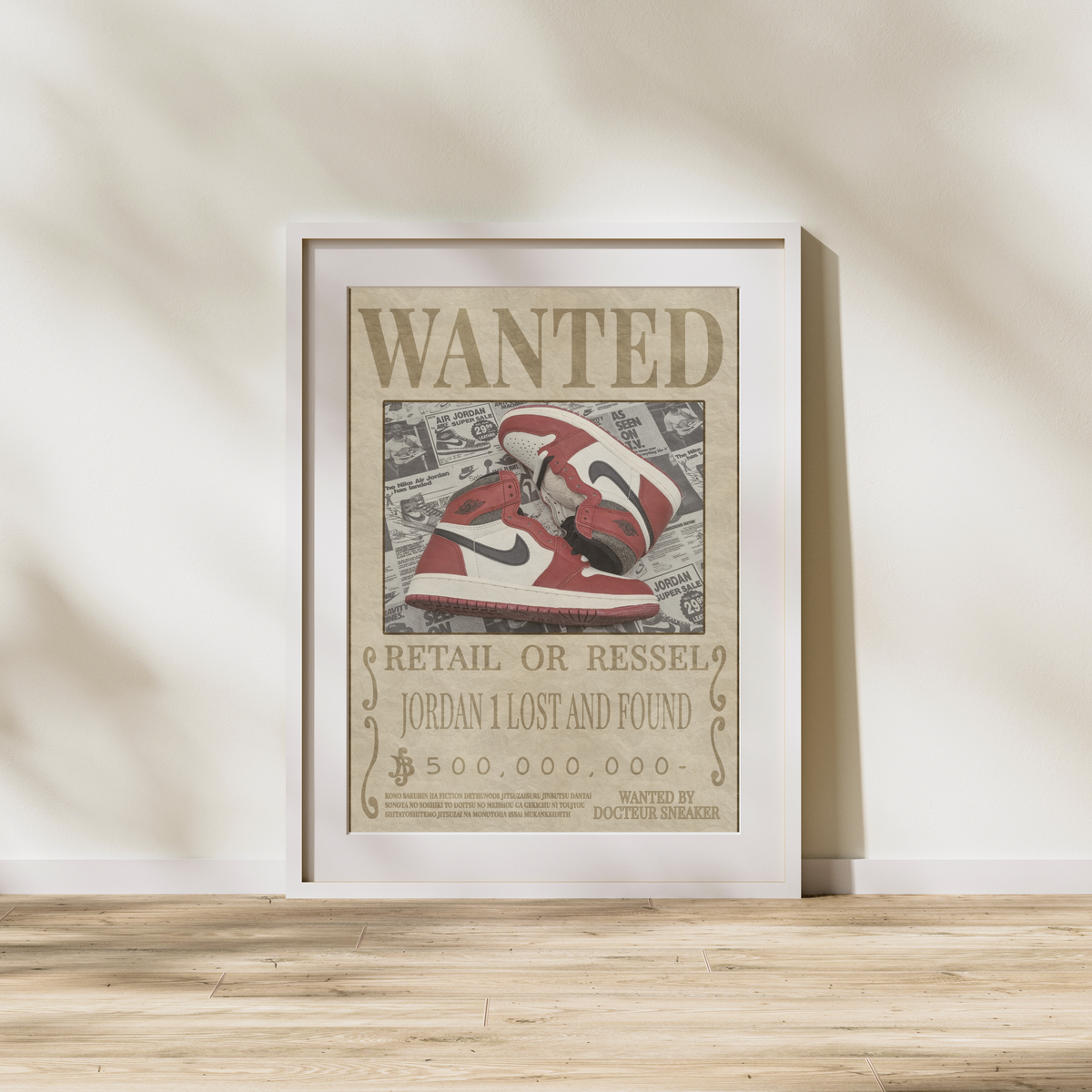 Affiche poster Collection Wanted WTB