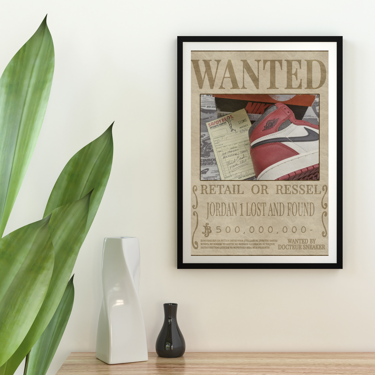 Affiche poster Collection Wanted WTB